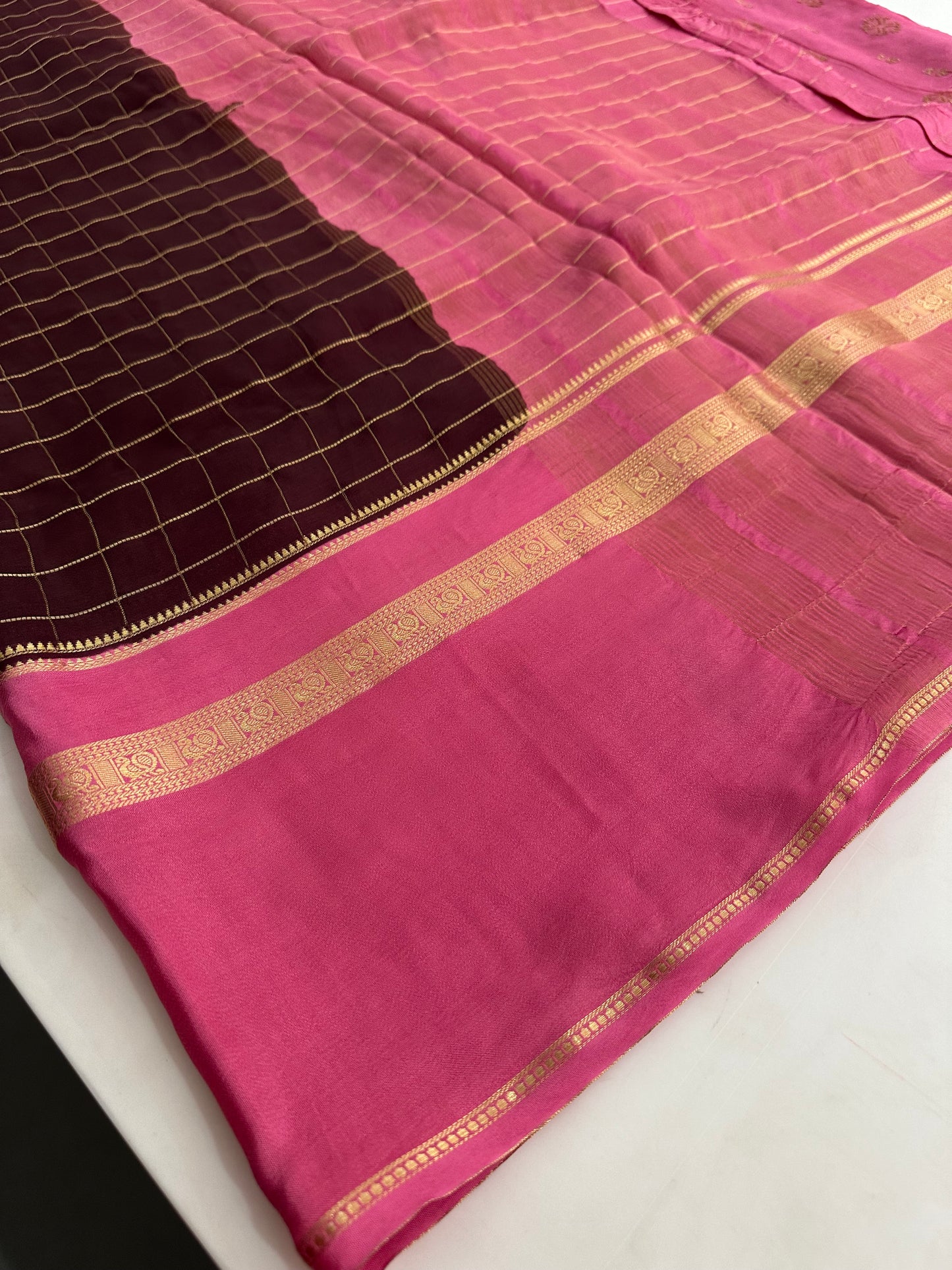 Banarasi Crape Viscose saree-M25