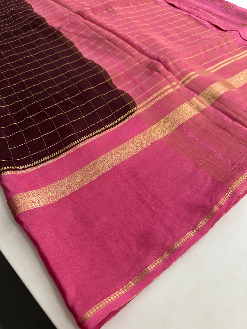 Banarasi Crape Viscose saree-M25