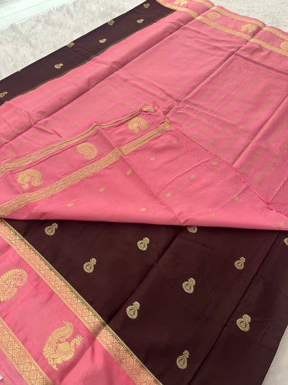 Semi Mysore Crape Silk-M26