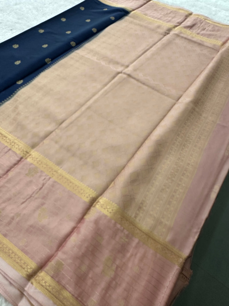 Crape Fancy Saree-JU3