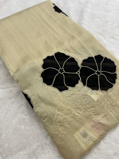 Tussar Appliqué J31