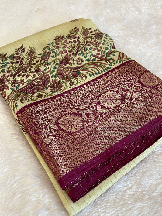 Tussar fancy-109