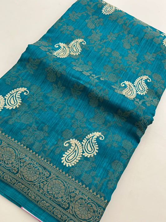 Tussar Chiffon