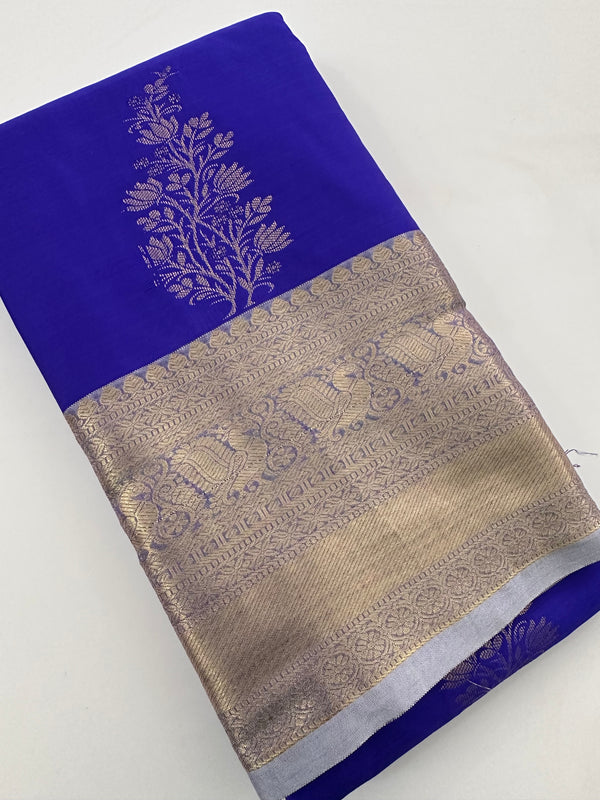 Semi Kanchi Silk Saree-J30