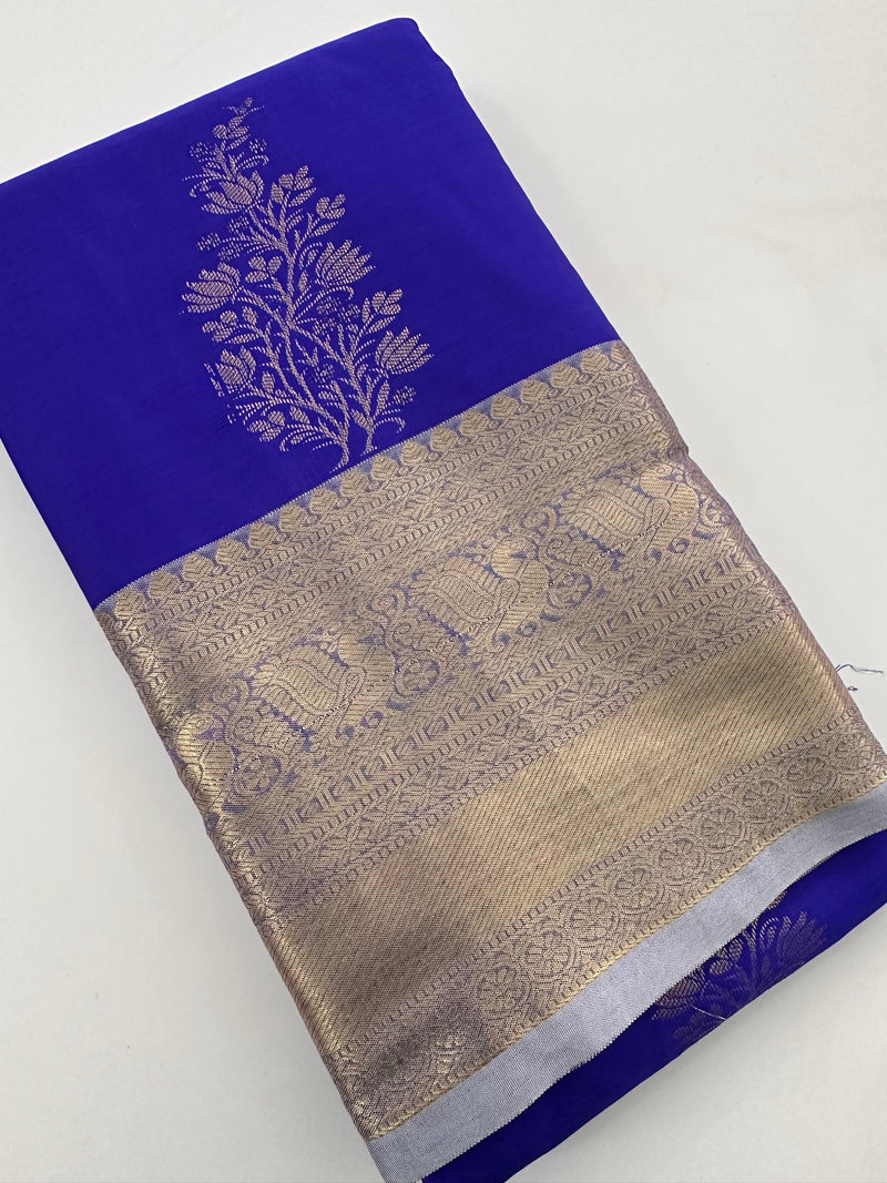 Semi Kanchi Silk Saree-J30