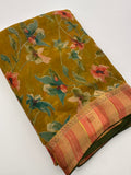 Brosso Fancy Saree New-(JU1)