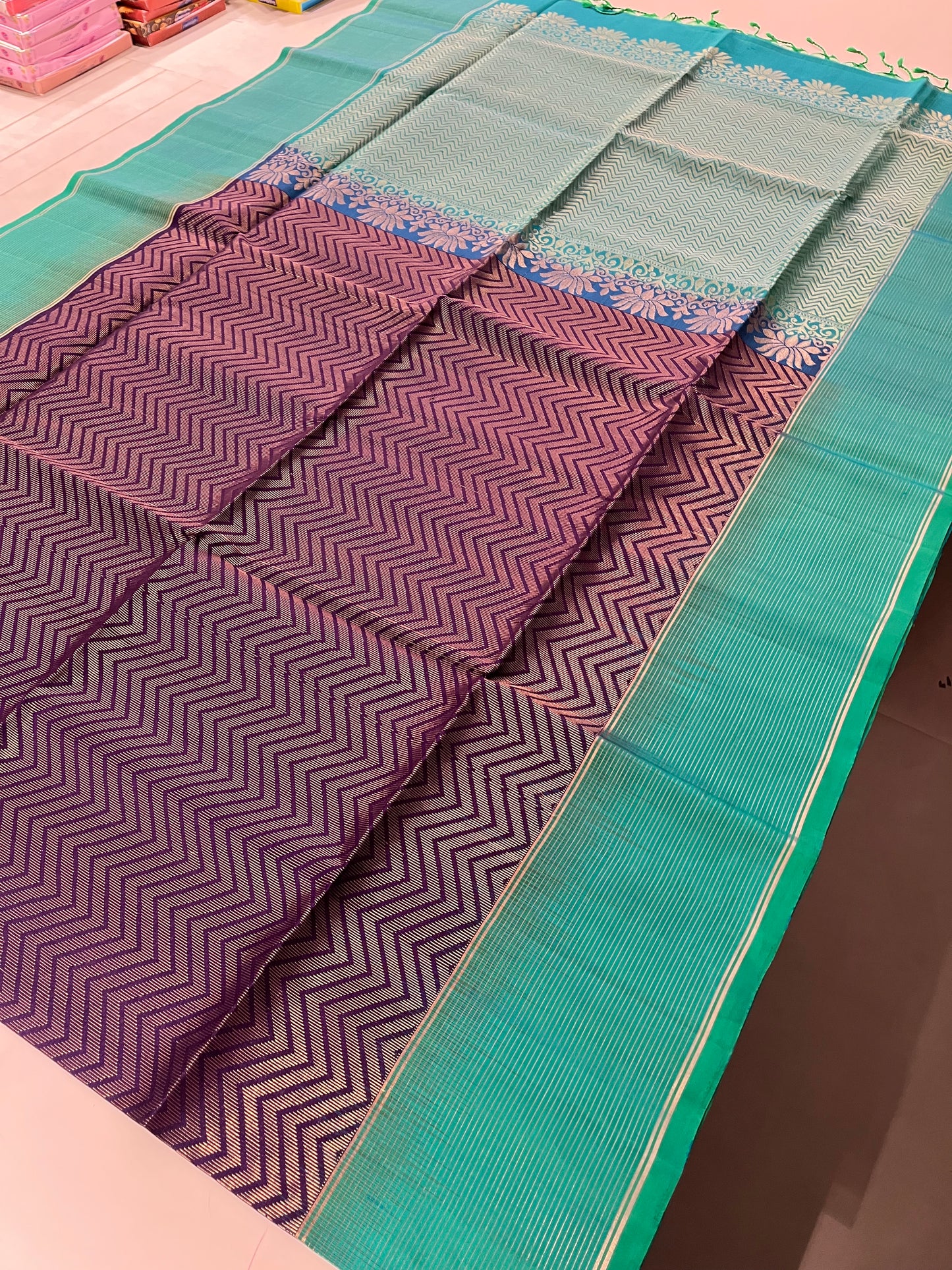 Pure Kanjeevaram silk