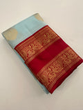 Self Kanchi Silk Sarees🌹-AU14