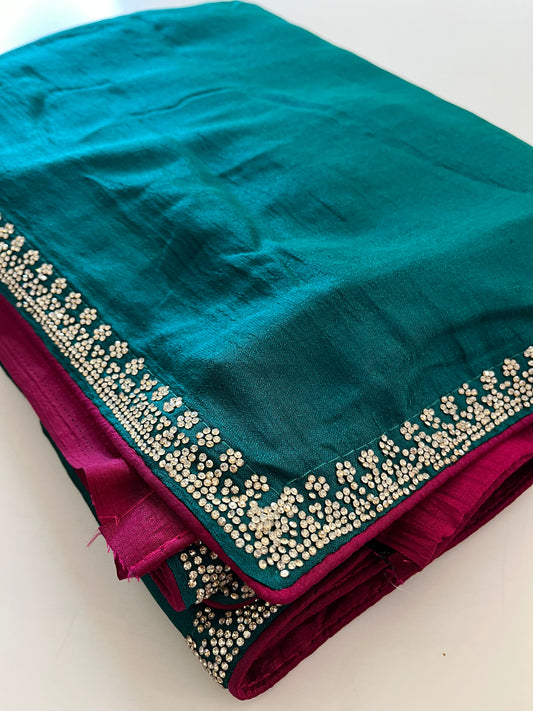 Stone work Fancy Saree