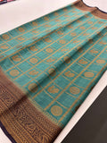 New collection in South Cotton Silk sarees for Varmahalaxmi with contrast matching blouse piece🌹-AU3