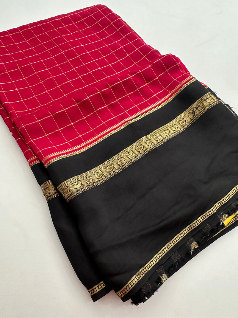 Banarasi Crape Viscose saree-M25
