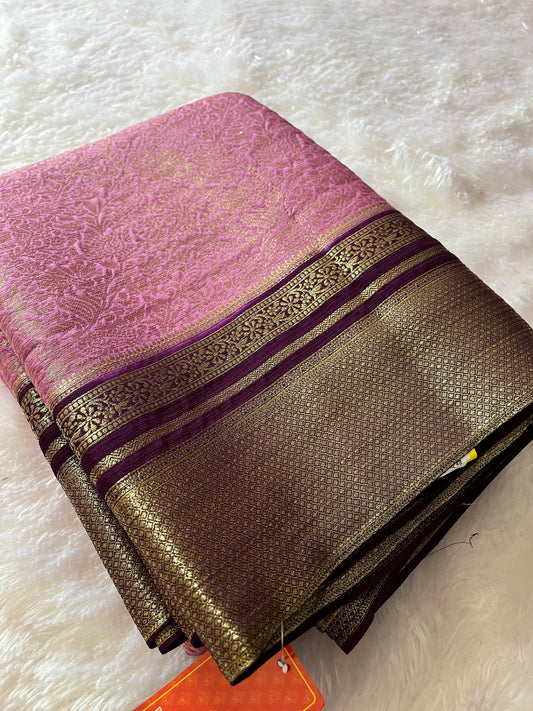 Banarasi Brocade soft silk