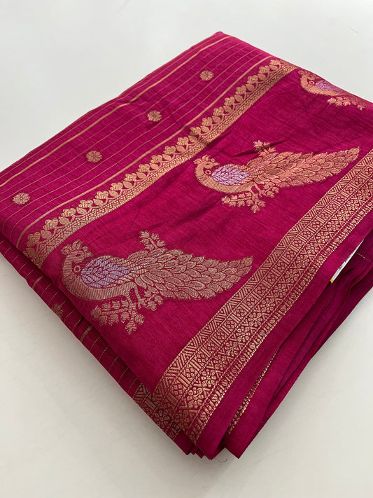 Tussar Fancy saree