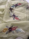 Organza Work Fancy Appliqué Work-M24