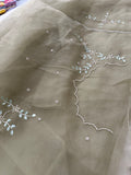 Organza Work Fancy Appliqué Work-M24