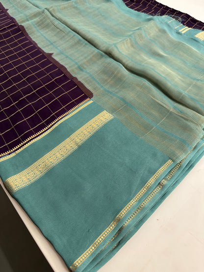 Banarasi Crape Viscose saree-M25
