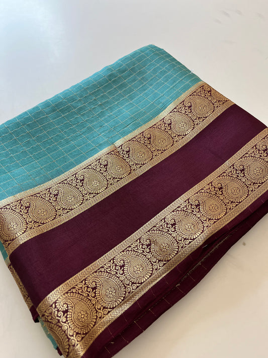 Banarasi Crape Vinrage Designer saree
