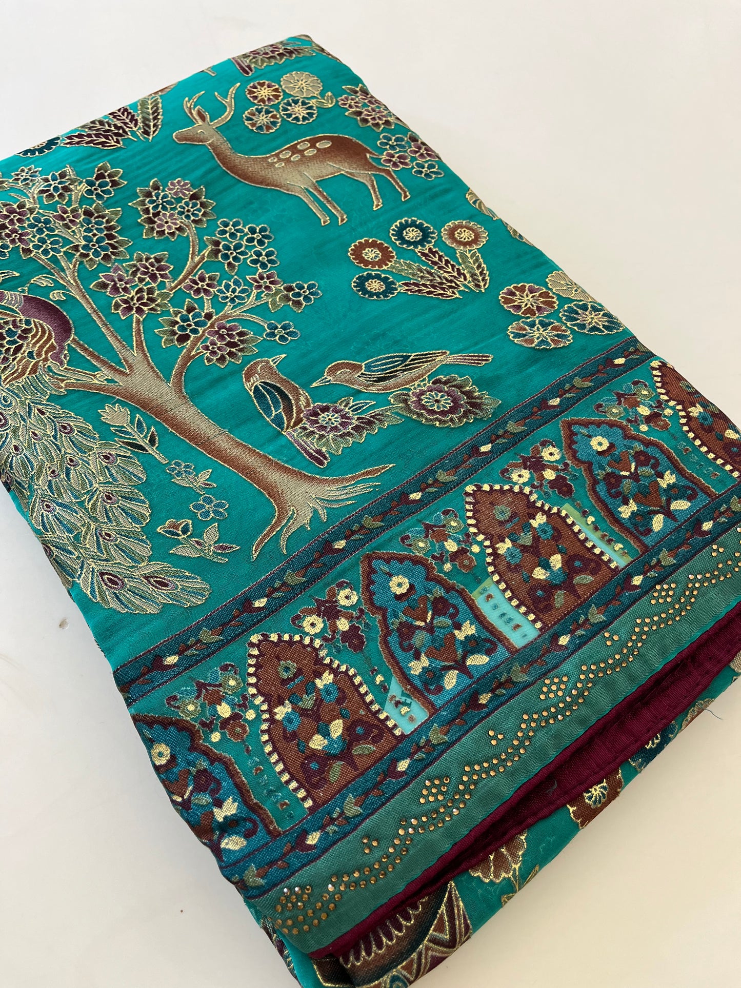 New Designer Fancy Saree 127-1129