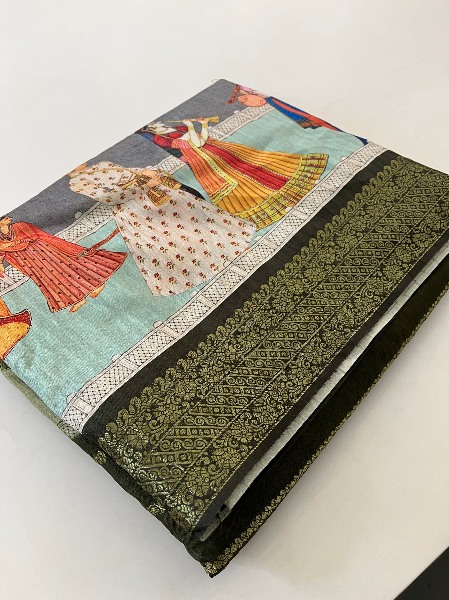 Crush Tussar  Designer