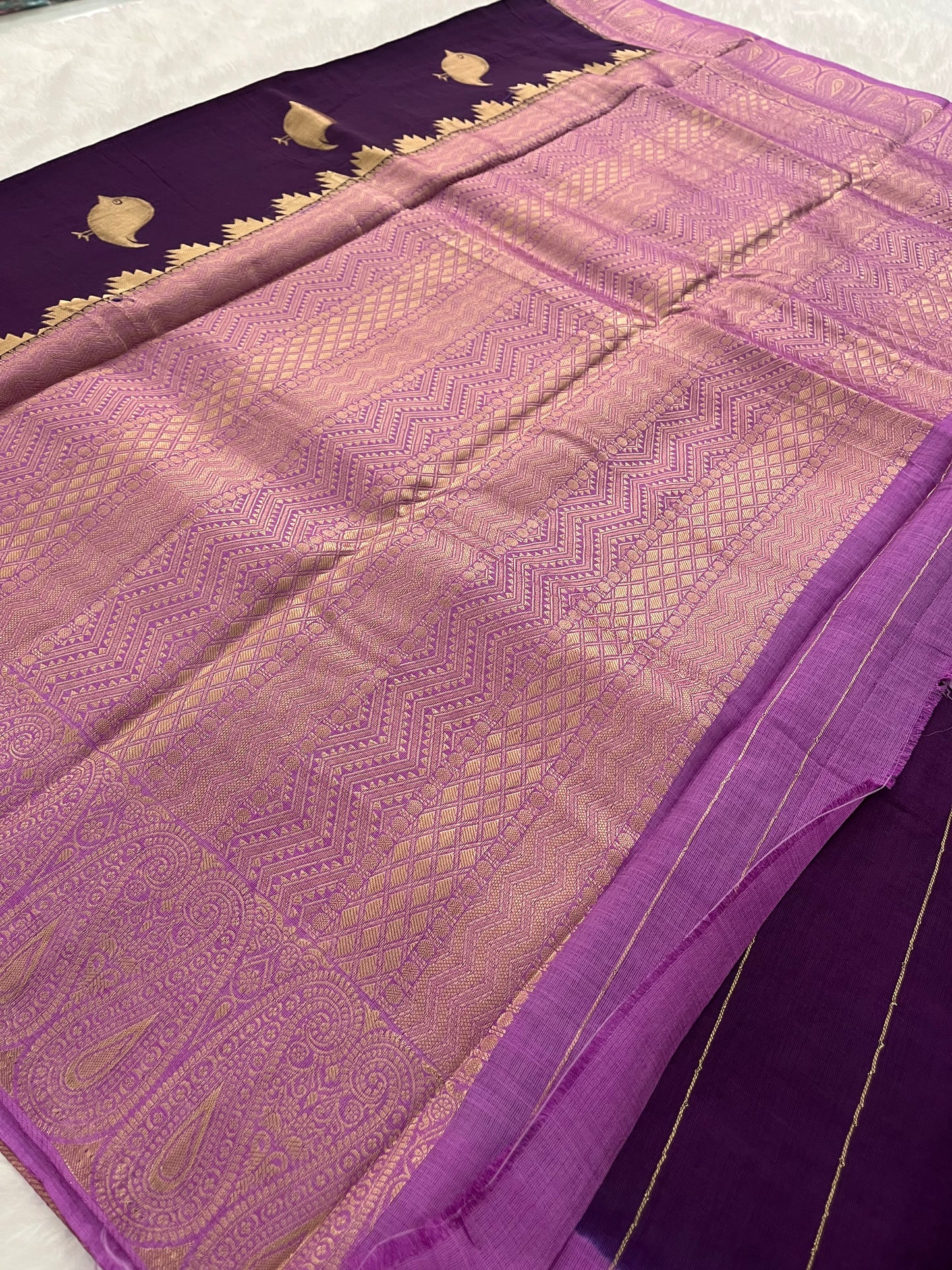 Crape Sparrow Buttas Fancy -F8