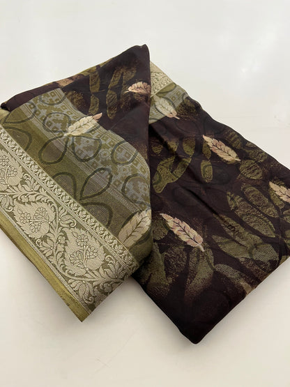 Linen Cotton Printed