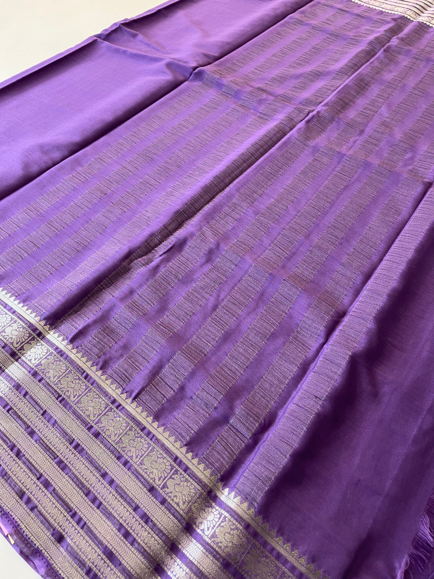 Semi Mysore silk premium