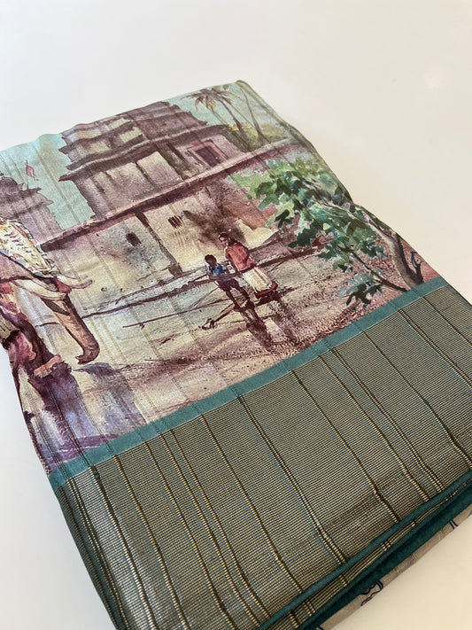 Designer Tussar Fancy