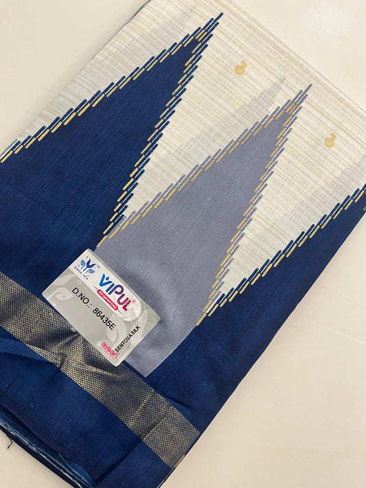 Crepe Chiffon Fancy Saree