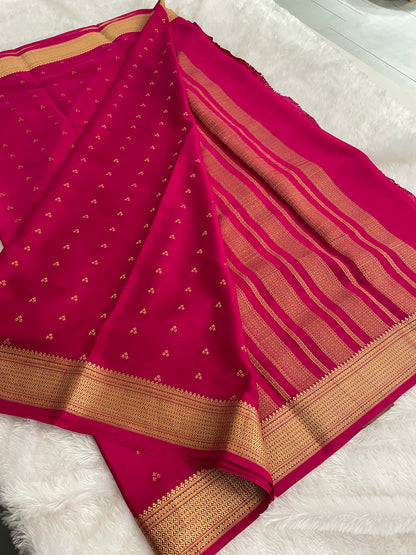 Pure Crape Mysore silk