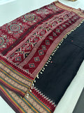 Premium Designer Chanderi Mul Fabric With Designer Border and Weaving Pallu with Tassels❤️❤️-J23