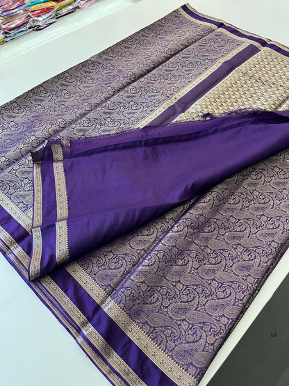Banarasi brocade soft silk