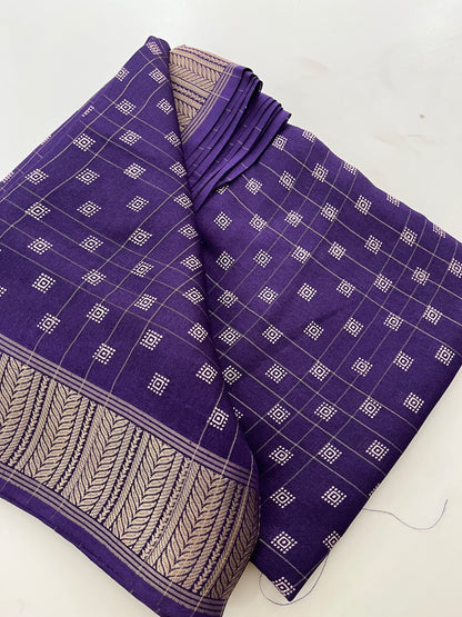 Tussar Chiffon