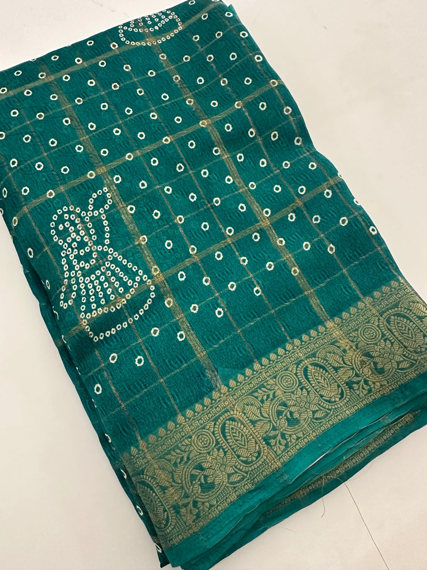 Crape Chiffon Fancy Saree-J1