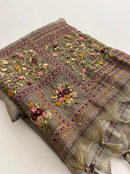 Linen Embroidery Fancy