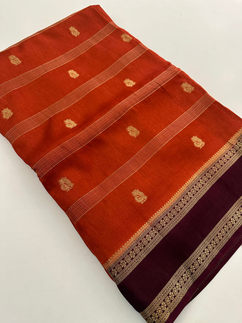 Banarsi Viscose Fancy Saree-J20