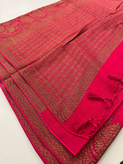 Designer jute silk