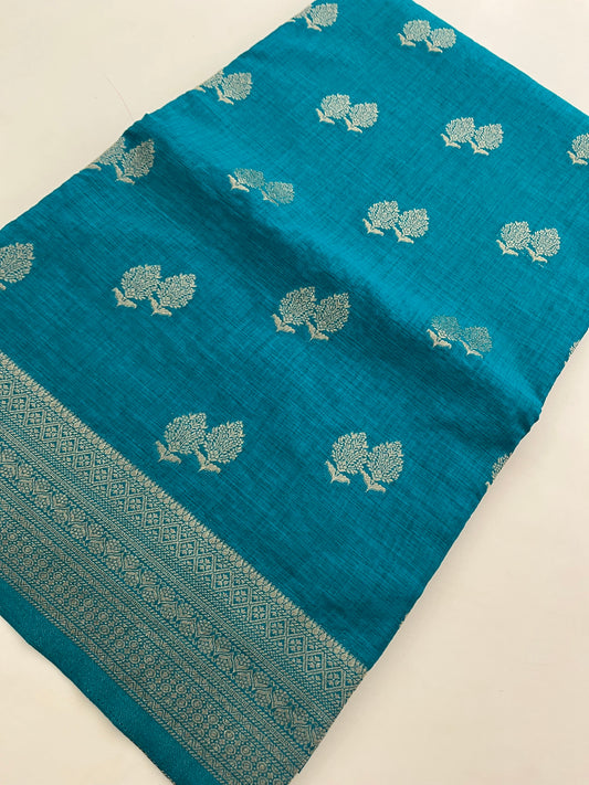 Linen Fancy Saree