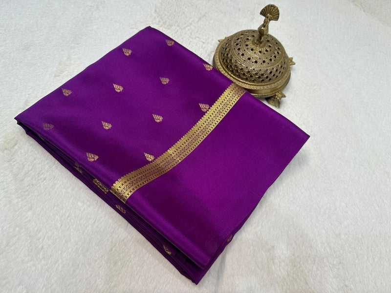 Semi Mysore Silk Saree