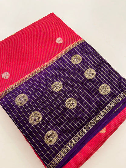 Banarasi designer crape