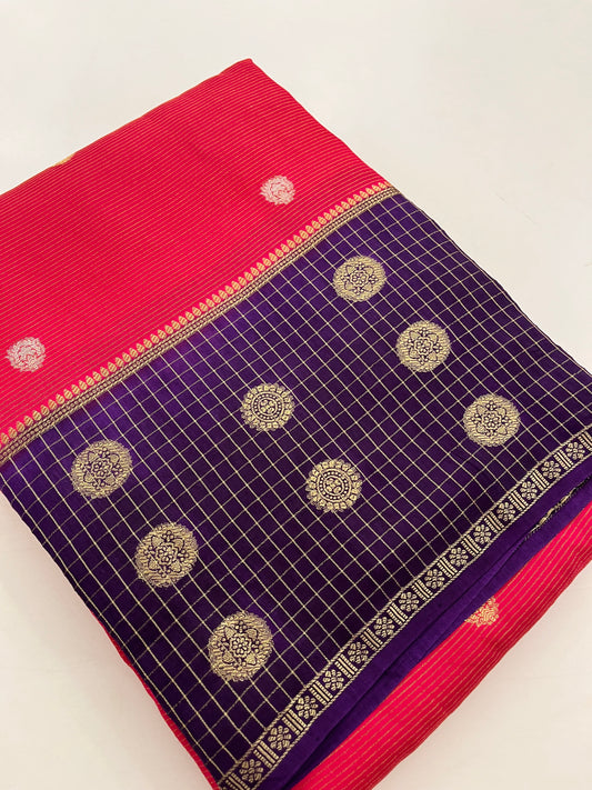 Banarasi designer crape