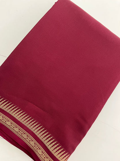 Crepe Silk Premium Saree