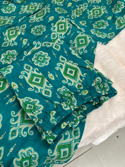 Office Wear Kurti With Pendant