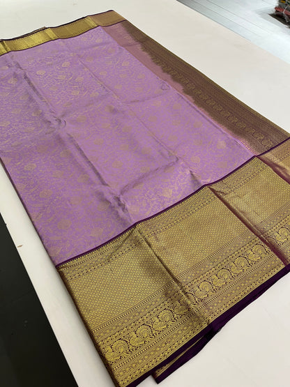 Pure Brocade Kanchi silk