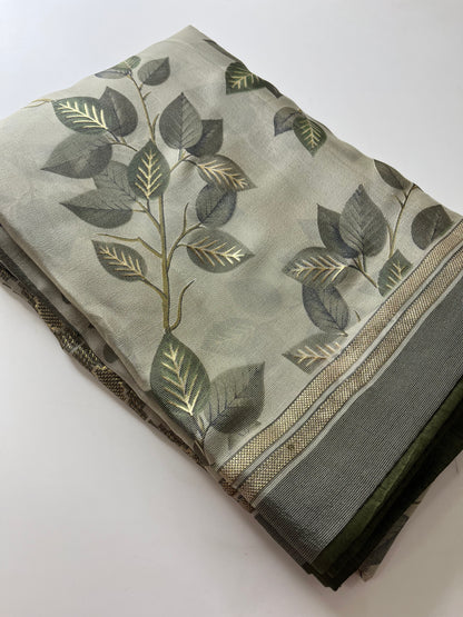 Printed Brosso Saree