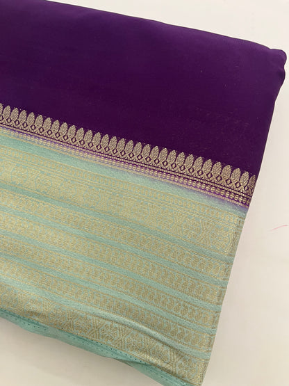 89 PREMIUM SEMI CRAPE MYSORE SILK SAREES