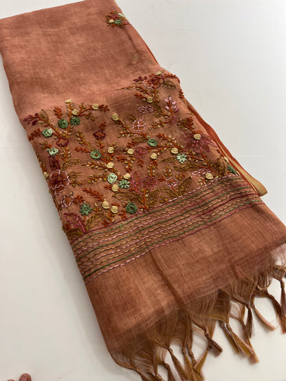 Linen Embroidery Fancy