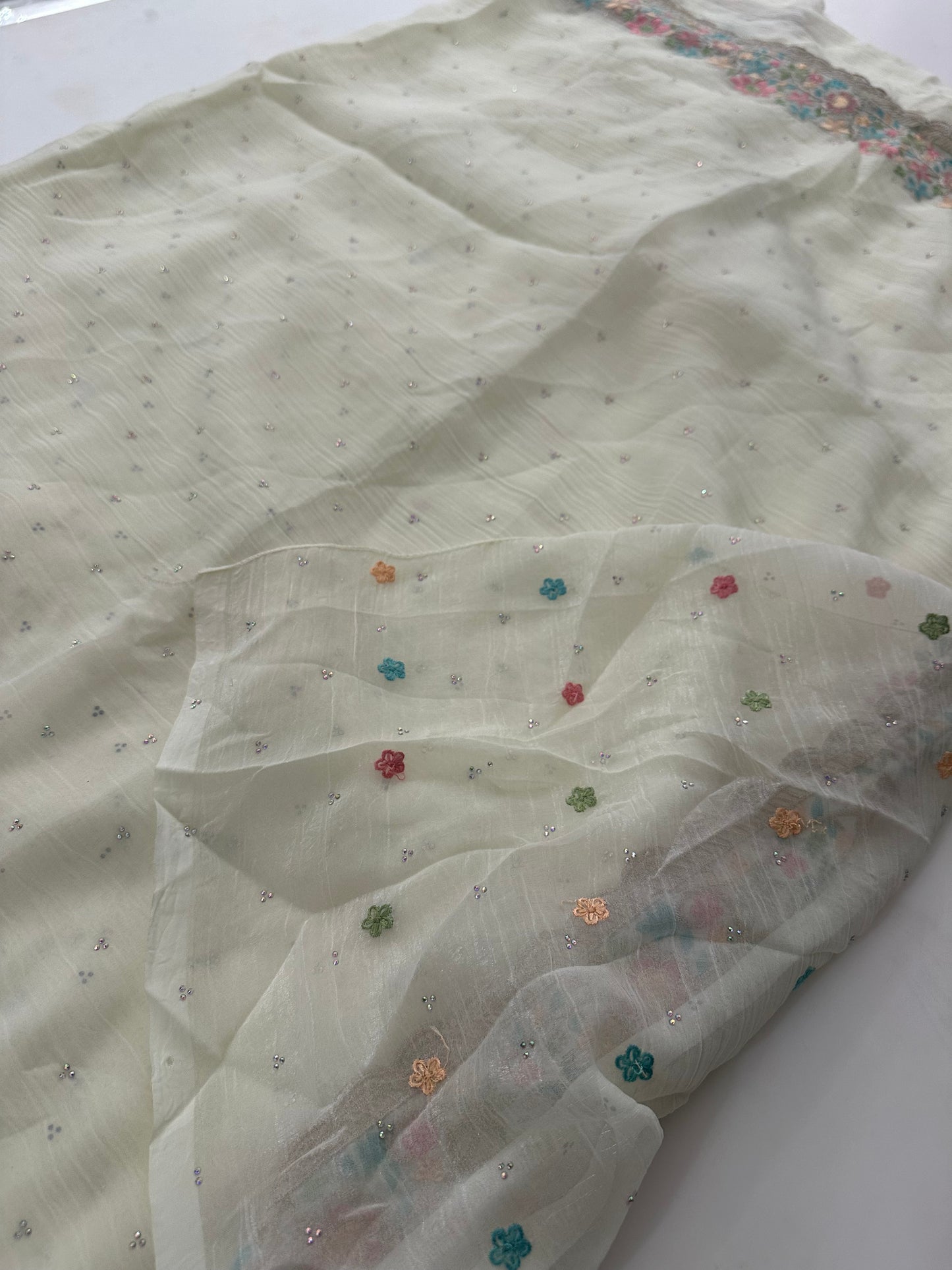 Organza Work Saree-M30