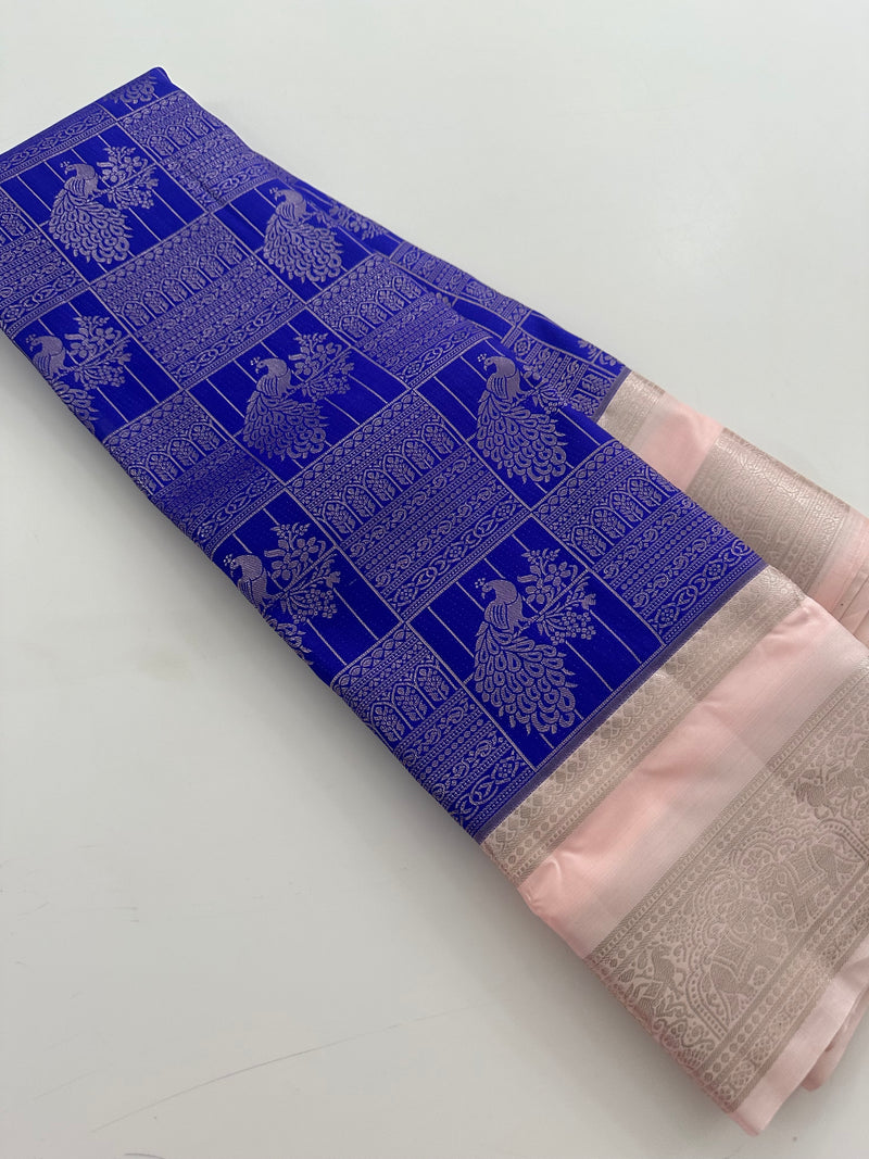 Kuttu Kanchi Tissue Semi Silk🌹-AU6