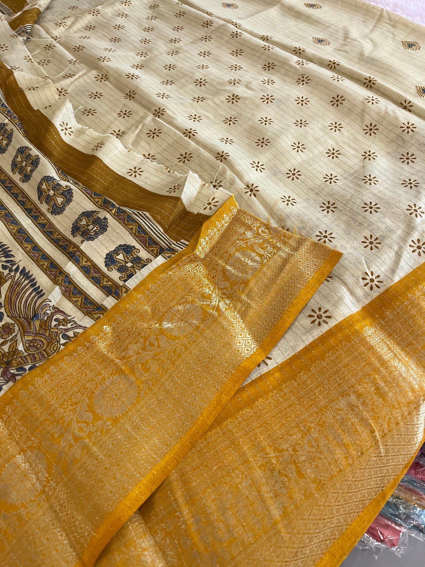Tussar fancy-109