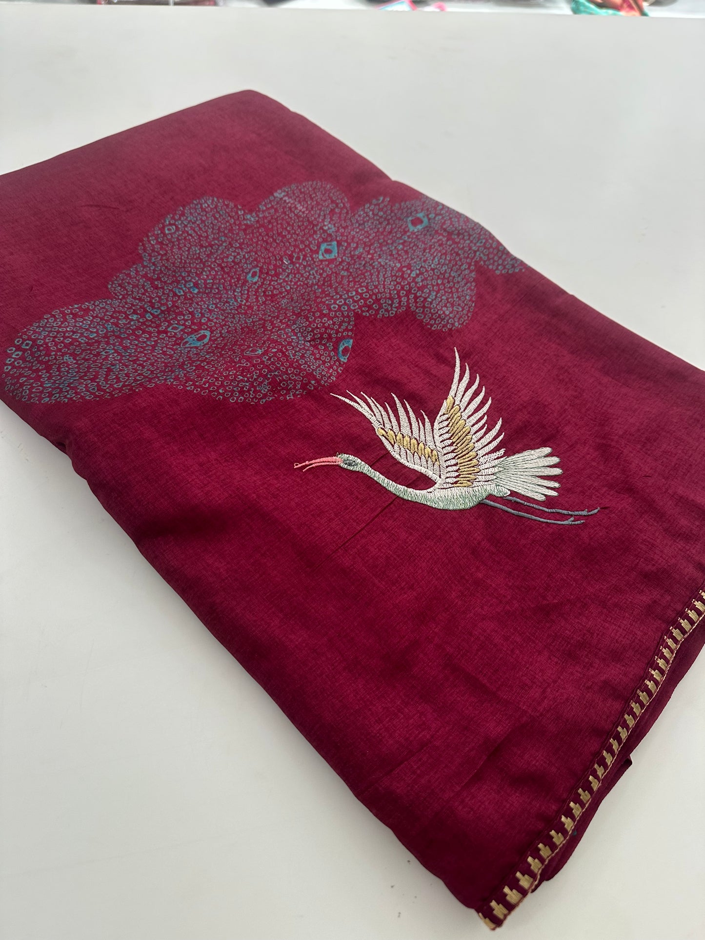 Premium Tussar weaving Buttas-M4